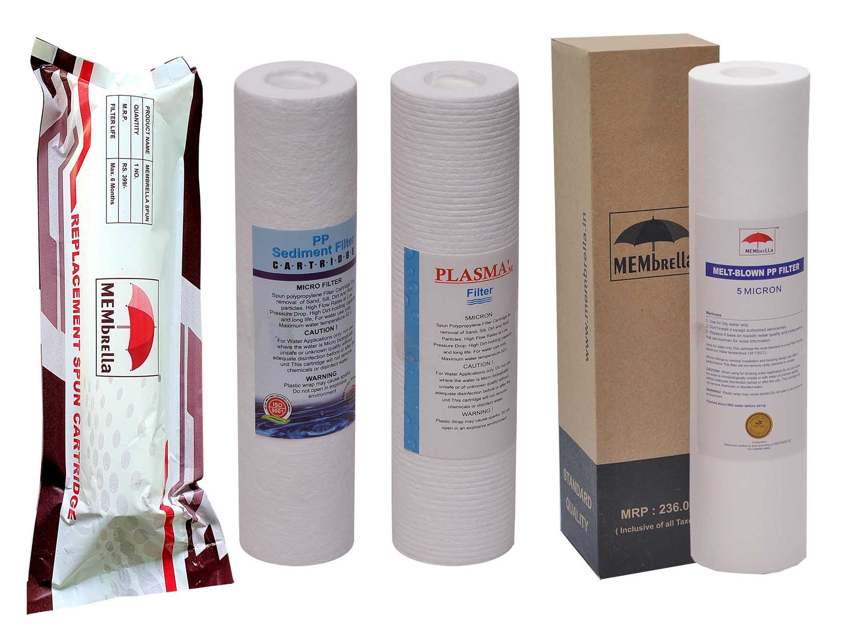 Spun Filters